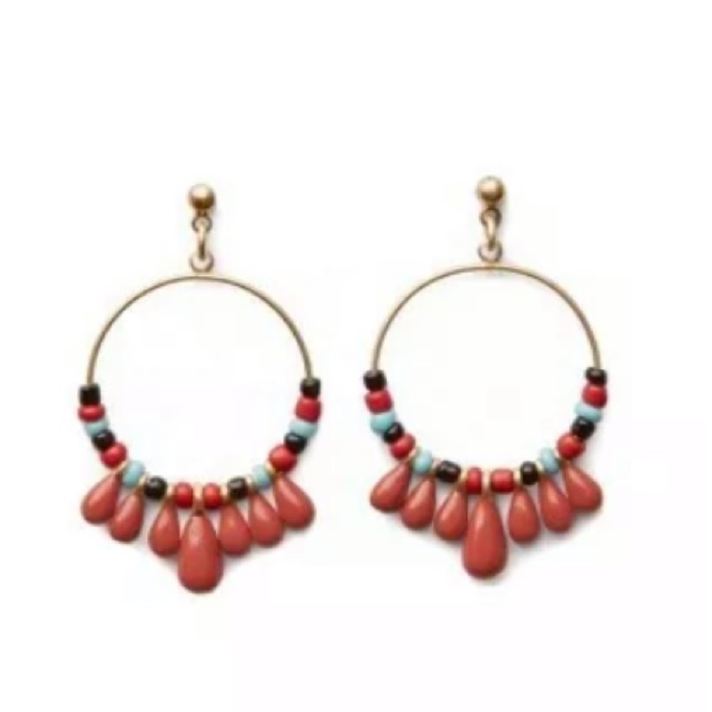 Cabi La Boheme Hoop Earrings #2176 NWT